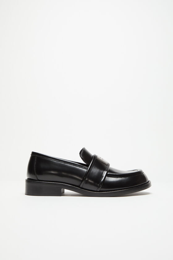 Acne Studios Slipper aus gebürstetem Leder zollfrei