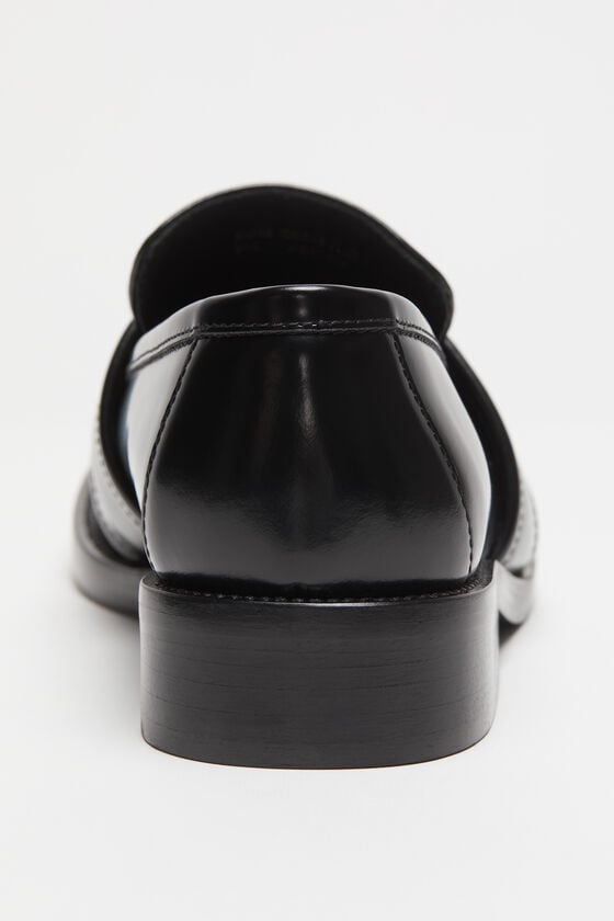 Acne Studios Slipper aus gebürstetem Leder zollfrei