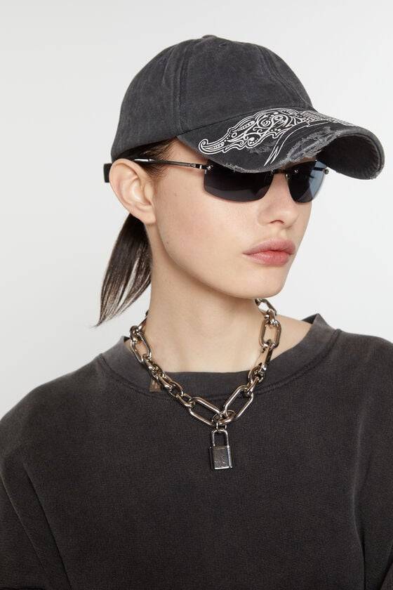Acne Studios Logo-Kappe Online