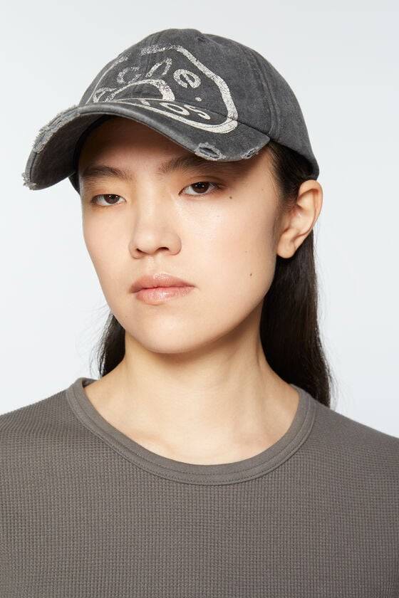Acne Studios Kappe mit Logoaufdruck Auslauf