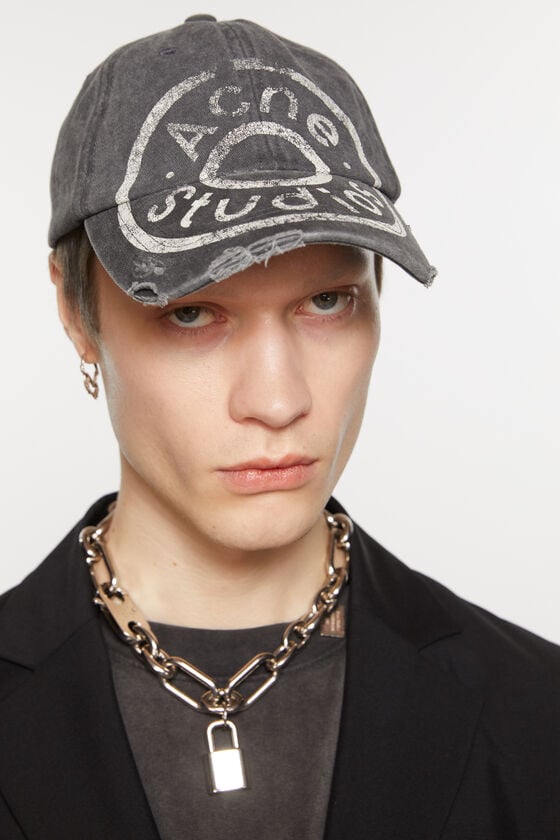 Acne Studios Kappe mit Logoaufdruck Auslauf