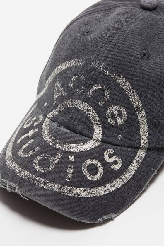 Acne Studios Kappe mit Logoaufdruck Auslauf