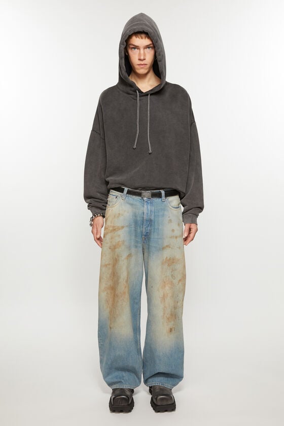 Acne Studios Ledergürtel mit eingraviertem Logo im Angebot