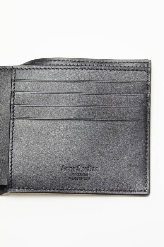 Acne Studios Gefaltete Lederbrieftasche Fabrik Onlineshop