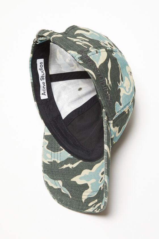 Acne Studios Bedruckte Kappe Sonderangebot