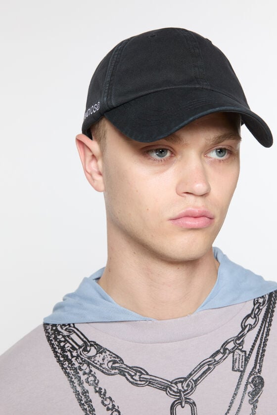 Acne Studios Kappe aus Baumwoll-Ripstop Rabatt