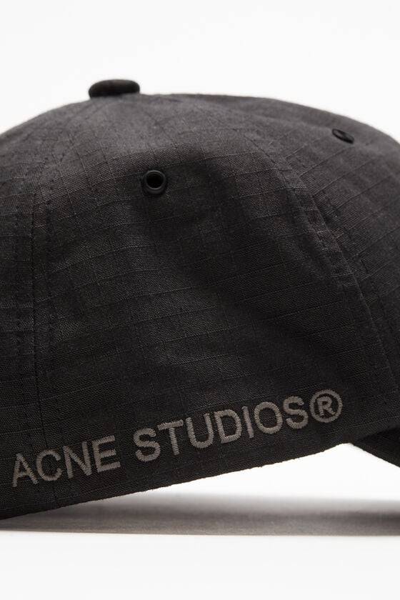 Acne Studios Kappe aus Baumwoll-Ripstop Rabatt
