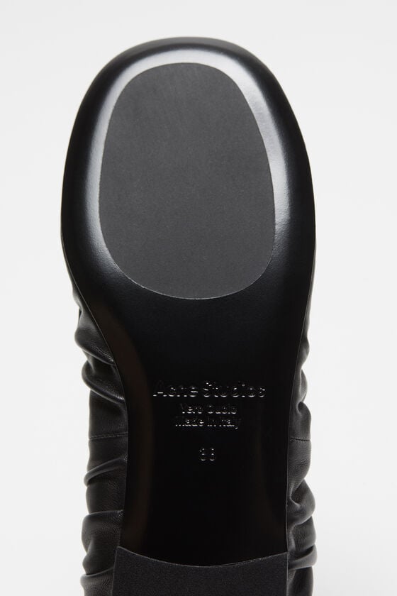 Acne Studios Ballerinas aus Leder Flash Sale