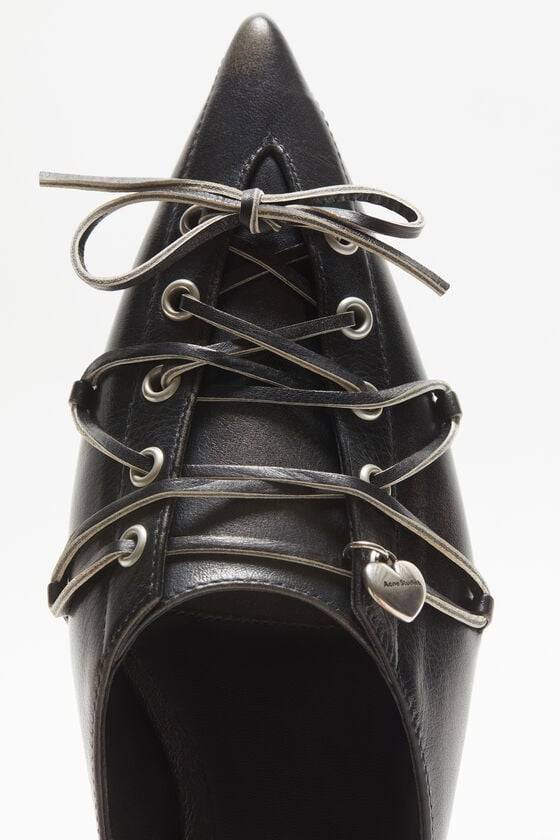 Acne Studios Mules zum Schnüren Begrenztes Angebot