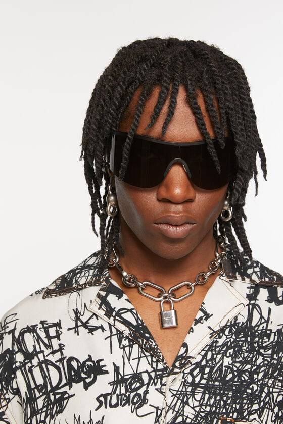 Acne Studios Sonnenbrille mit Metallrahmen Muttertagsangebot