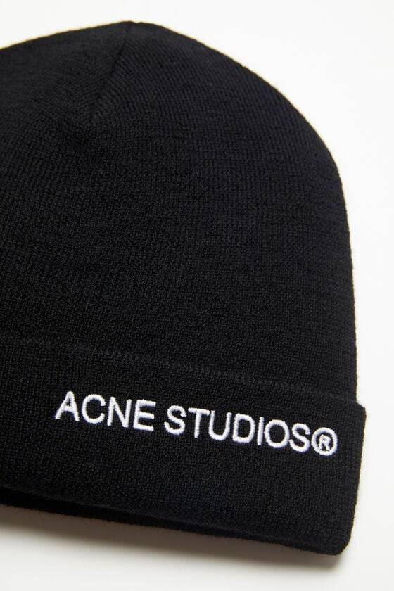 Acne Studios Beanie mit Logo Neueste Mode