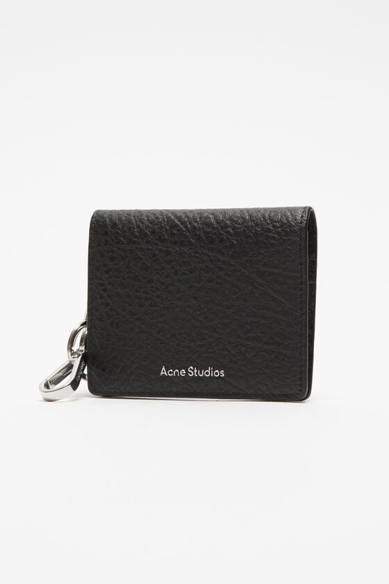 Acne Studios Gefaltete Lederbrieftasche Blitzangebot