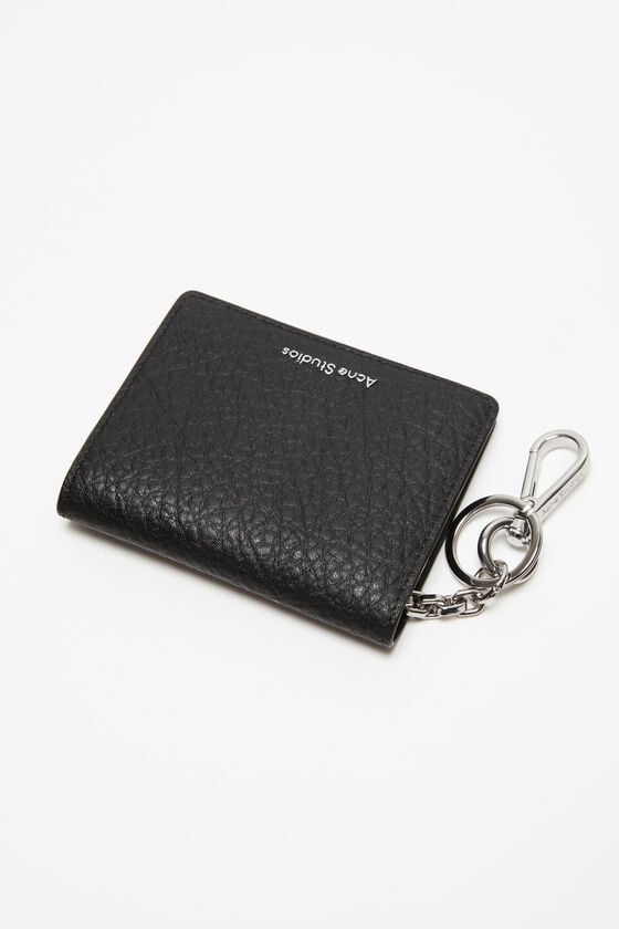 Acne Studios Gefaltete Lederbrieftasche Blitzangebot
