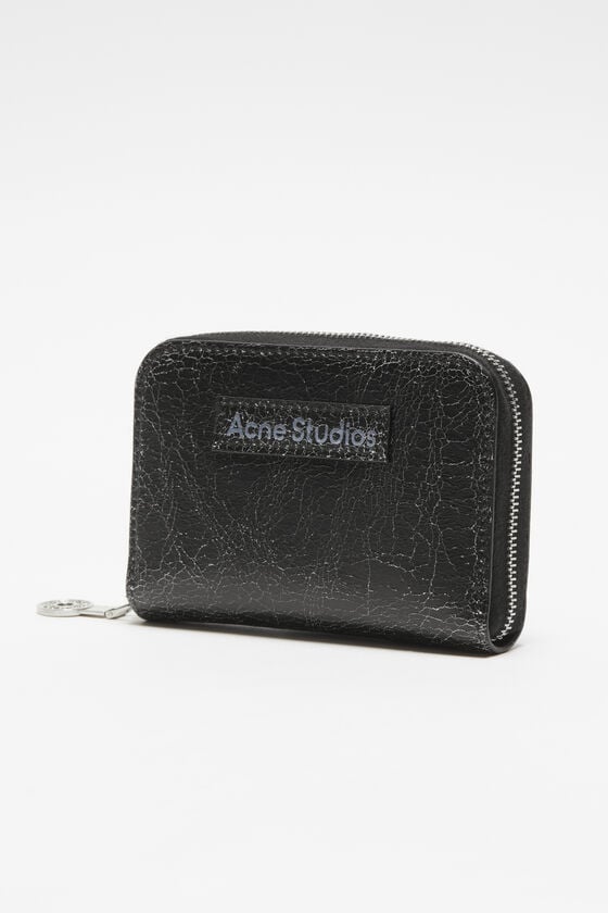 Acne Studios Leder-Portemonnaie mit Reißverschluss Riesige Ersparnisse