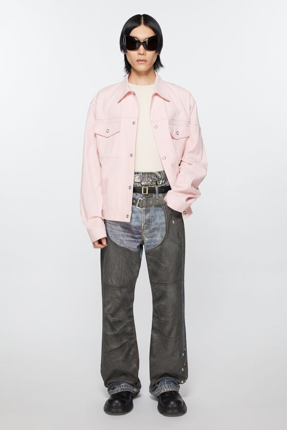 Acne Studios Ledergürtel mit Schnalle Sonderangebot der Fabrik