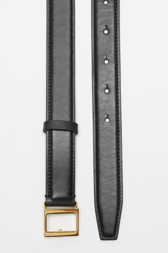 Acne Studios Ledergürtel mit Schnalle Sonderangebot der Fabrik