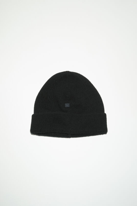 Acne Studios Beanie mit Micro-Face-Aufnäher Discount Store für neue Produkte