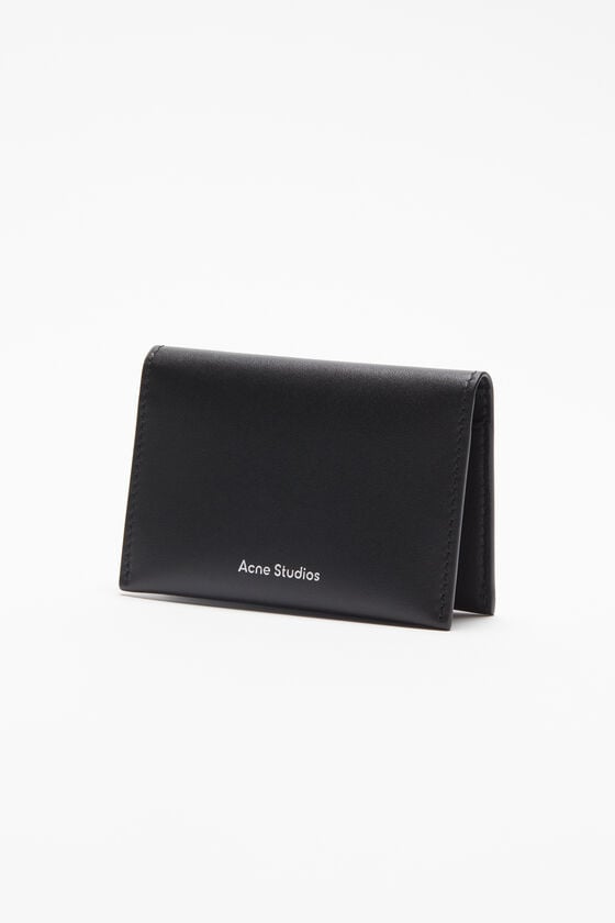 Acne Studios Gefaltete Lederbrieftasche Online