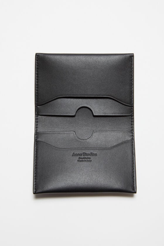Acne Studios Gefaltete Lederbrieftasche Online