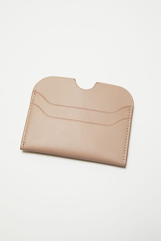 Acne Studios Ledernes Karten-Etui Auslauf