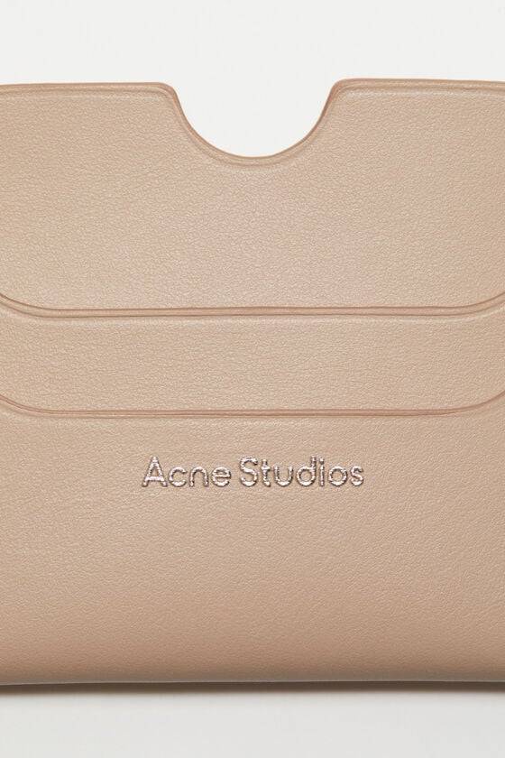 Acne Studios Ledernes Karten-Etui Auslauf