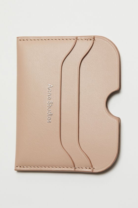 Acne Studios Ledernes Karten-Etui Auslauf