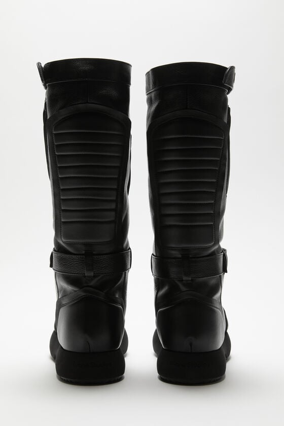 Acne Studios Patchwork-Lederstiefel Angebote