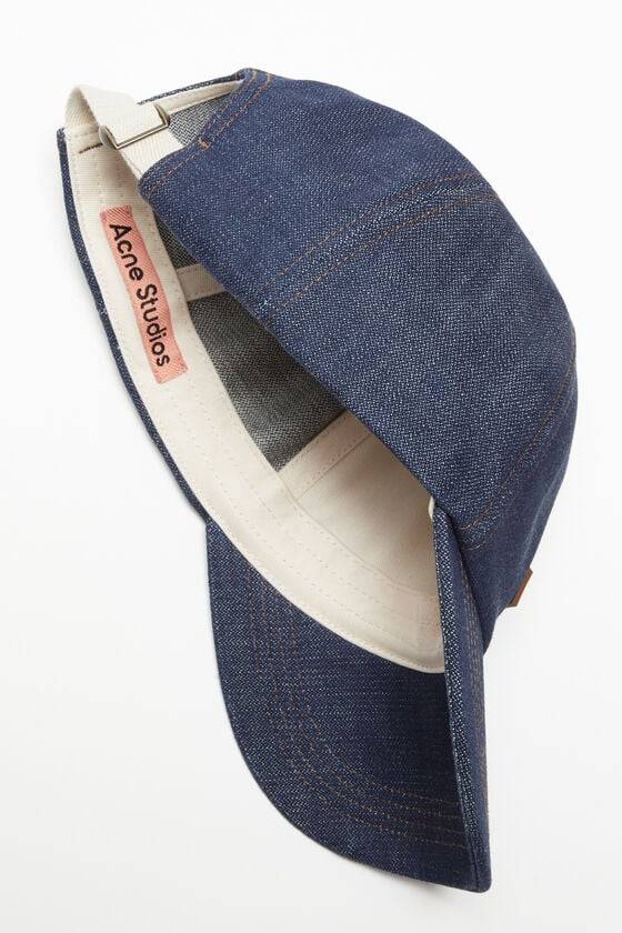 Acne Studios Denim-Baseballkappe Günstiger Verkauf