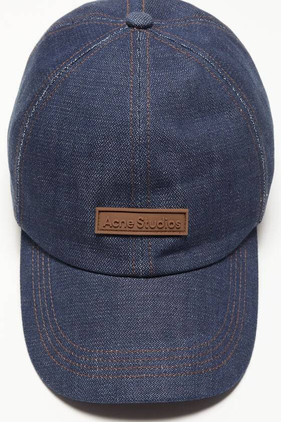 Acne Studios Denim-Baseballkappe Günstiger Verkauf