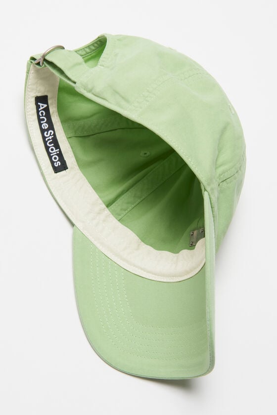 Acne Studios Aufgesetzte Kappe mit Face-Logo Sonderangebot