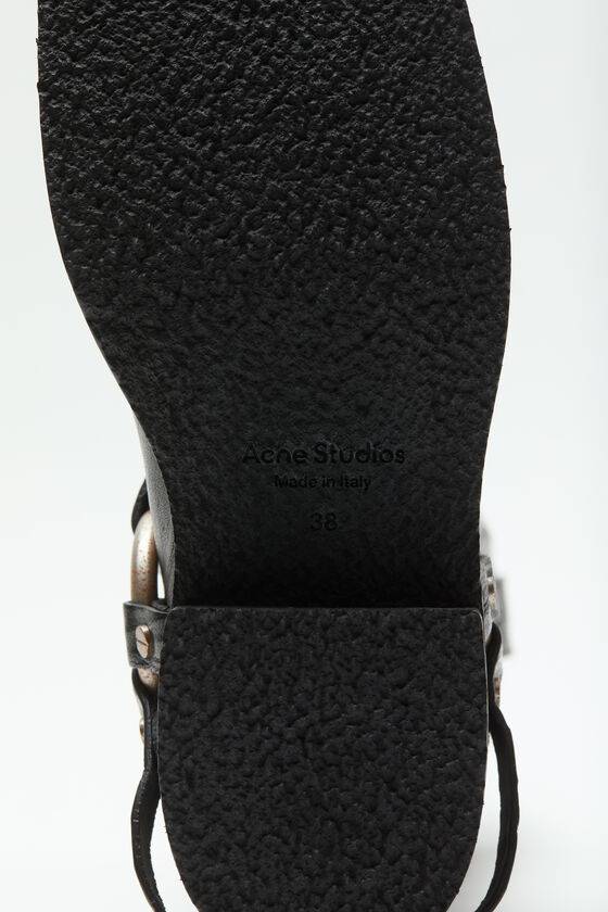 Acne Studios Lederstiefel mit Schnalle Günstig kaufen