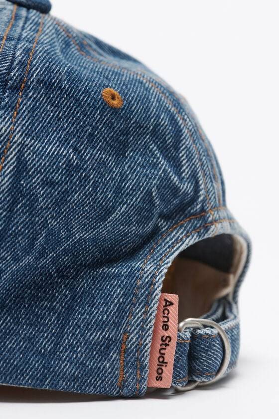 Acne Studios Baseballkappe aus Denim Heißer Verkauf