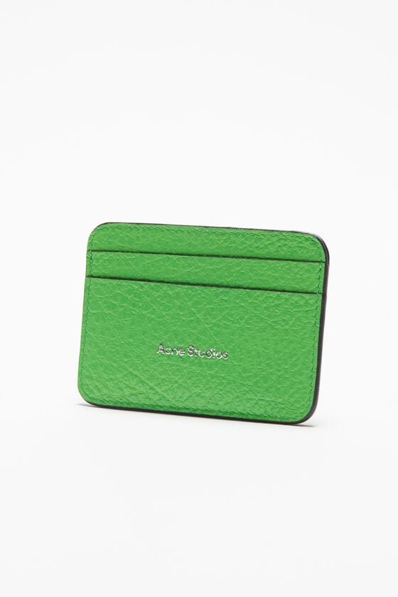 Acne Studios Ledernes Karten-Etui Große Rabatte