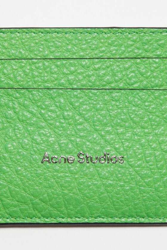 Acne Studios Ledernes Karten-Etui Große Rabatte
