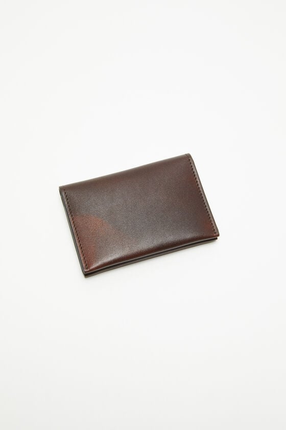 Acne Studios Gefaltete Lederbrieftasche Tägliche Deals