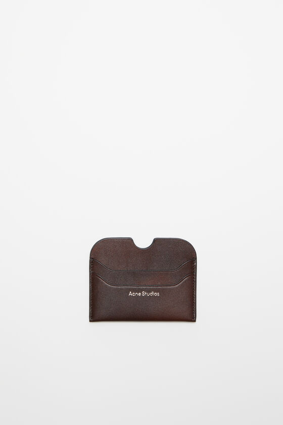 Acne Studios Ledernes Karten-Etui VIP-Rabatte