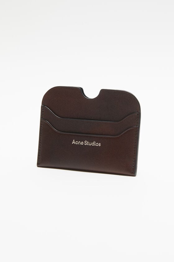 Acne Studios Ledernes Karten-Etui VIP-Rabatte
