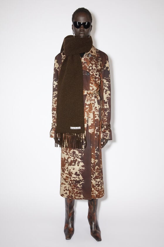 Acne Studios Fransen-Schal aus Wolle Bis zu 60% Rabatt