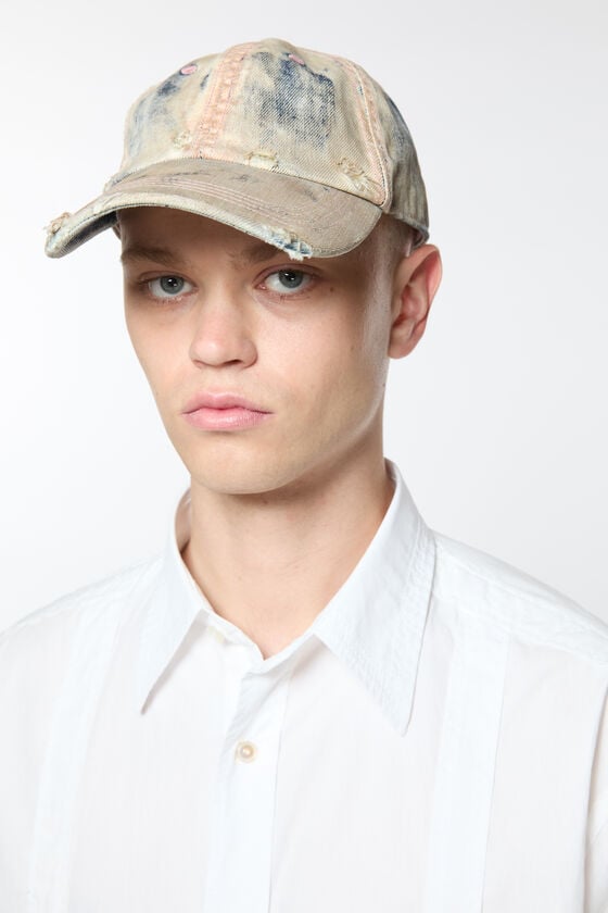 Acne Studios Kappe aus beschichtetem Denim Bis zu 65% Rabatt