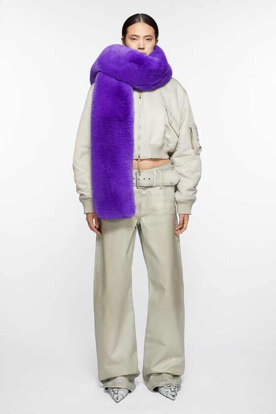 Acne Studios Fellschal Sonderangebot der Fabrik