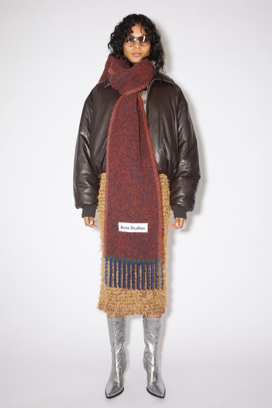 Acne Studios Woll-Mohair-Schal – Schmal Discount Store für neue Produkte