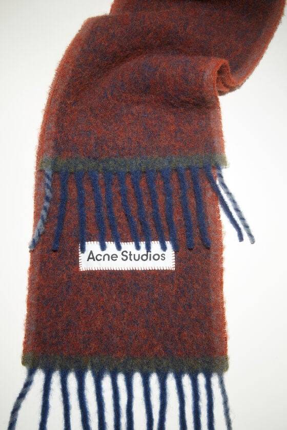 Acne Studios Woll-Mohair-Schal – Schmal Discount Store für neue Produkte