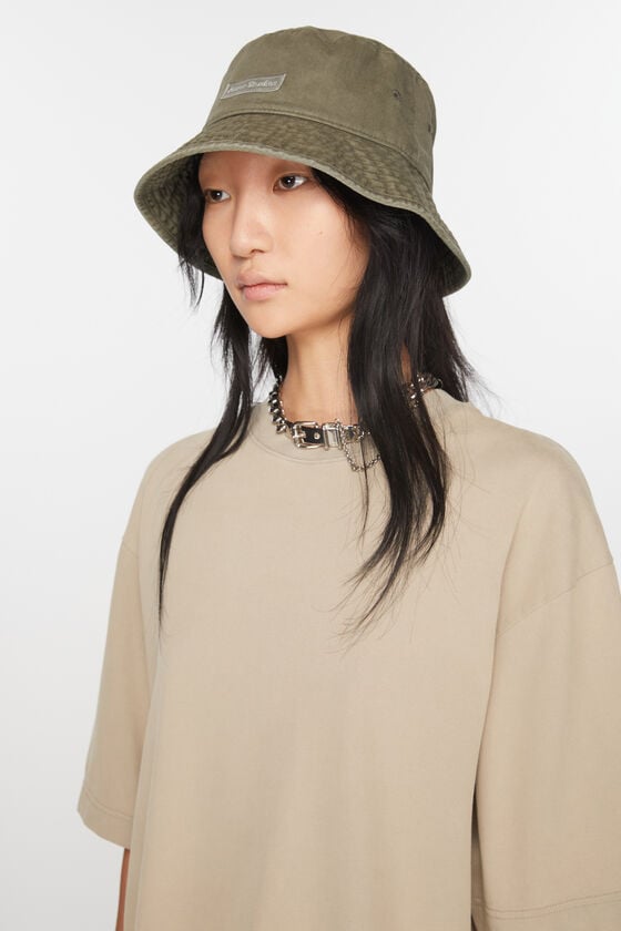 Acne Studios Fischerhut aus Twill Kostenloser Versand international