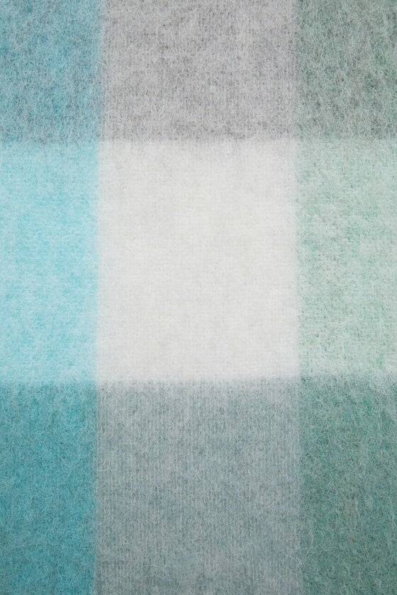 Acne Studios Karierter Schal aus Mohair Limitierter Zeitrabatt