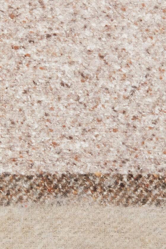 Acne Studios Fransen-Schal mit Logo Sonderangebot