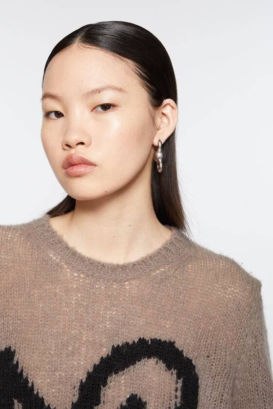 Acne Studios Ketten-Ohrringe Saisonschlussverkauf