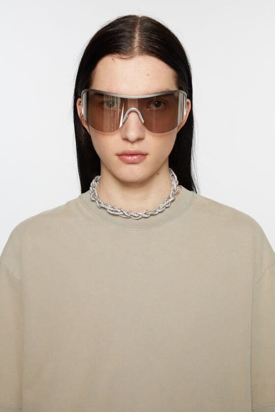 Acne Studios Halskette mit Kristallkordeldesign Black Friday