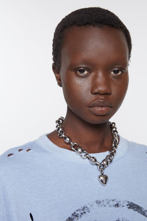 Acne Studios Halskette mit Herzanhänger Cyber Monday