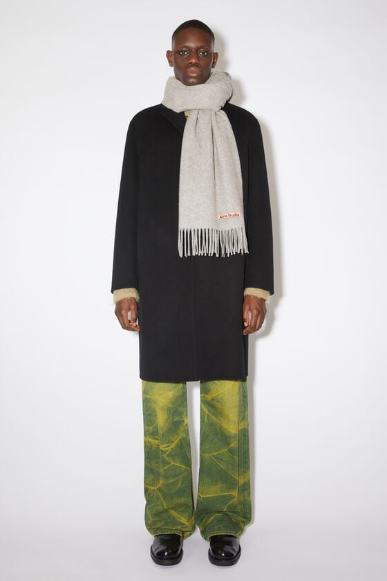 Acne Studios Oversized-Wollschal mit Fransen Heißer Verkauf