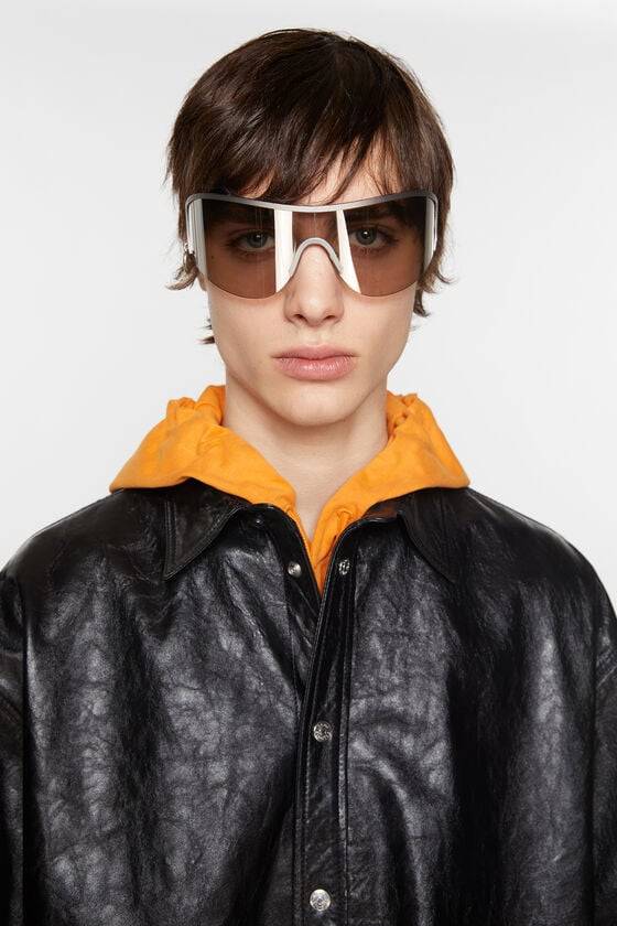 Acne Studios Sonnenbrille mit Metallrahmen Tägliche Deals